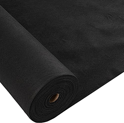 GroundMaster Gartenvlies Wasserdurchlässig (2 m breit x 25 m lang) - Unkrautvlies für Garten, als Bodenvlies, Beetfolie oder Pflanzfolie, leichte 50 g/m² Anti Unkraut Folie, Hochbeet Vlies Plane