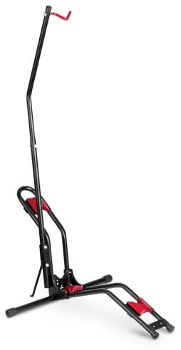 Humberg Fahrradständer Boden – Fahrrad Bodenständer – Fahrradständer Rad – freistehender Fahrradständer – Radständer Mountainbike – aufrechter Fahrradständer für Mountainbikes