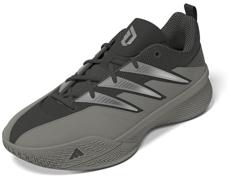 adidas Unisex Lillard Dame Certified 2 Low Trainers Basketball-Schuhe, Cinder/Silver Pebble/Silver met, 51 1/3 EU