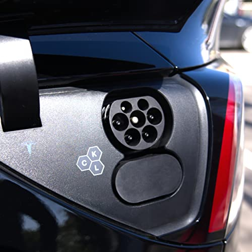 EVify Protective cap for CCS connection magnetic, cover protects the DC charging port from dust and moisture, suitable for Tesla model S/3/X/Y and other EVs