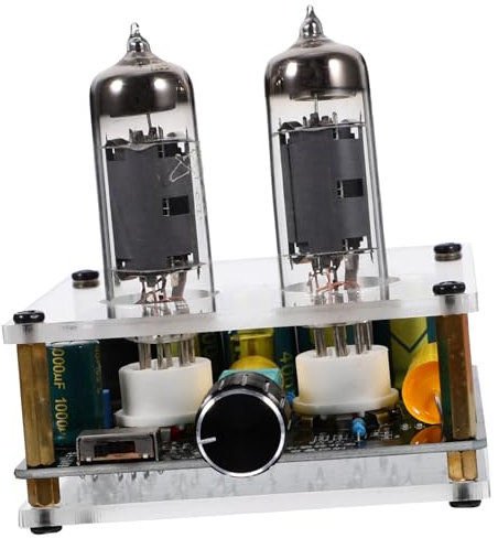 jojofuny Diy Part Vacuum Preamplifier Tube Amplifier for Hifi System Pre-amp for Home Theater System Hifi Sound System