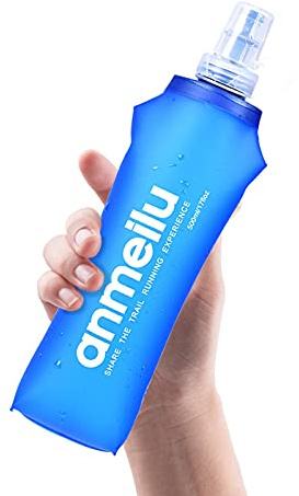 Weiche Wasserflasche – Active Soft Faltbare Wasserflasche, Trinkflaschen | Drink Soft Flask für Hydration Pack, BPA Wiederverwendbare Wasserflasche, 250ml Gel Flask für Radfahren Wandern Laufen