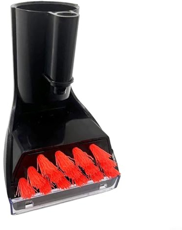 WIIYENA 7,6 cm robuste Fleckenbürste Ersatz für Bissell für Little Green für ProHeat 1425 Serie Teppichreiniger, robuster Fleckenbürstenaufsatz (schwarz)