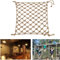 Hochleistungs-Jute-Seil, reißfest, Sisal-Seil, Netz, Schnurnetz, Wand, Kinder, Haustiere, Behälter, Schutznetz, Sicherheitsnetz für Balkon, Treppen, malerische Geländer, Gartenbar-Dekoration