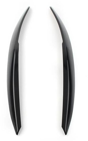 Pexorin 1 Paar Auto-Scheinwerfer-Lampen-Augenbrauen-Augenlid-Ordnungs-Dekorationsaufkleber, for VW, for Polo, for Mk5 6R 6C 2010 2011 2012 2013 2014 2015 2016 2017 Autoscheinwerferaufkleber(White)