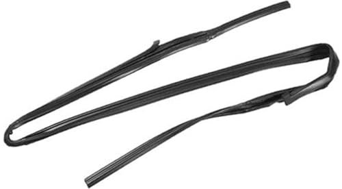 ZAPYVET Türfenster-Laufkanaldichtung, Dichtungsstreifen for Glaslaufkanal, for Toyota, Hilux 1988-1997, Gummi, vorne rechts, Nr. 6814189118, schwarz, 1 Stück Türgummi-Dichtungsstreifen