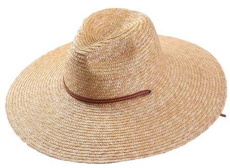 Sombrero de paja de ala grande para mujer, campos anchos, trigo, sombrero de paja para playa, C, M
