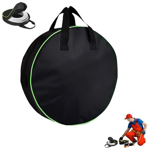 agogue Cavo di ricarica per auto elettrica, borsa per cavo di ricarica, cavi, accessori da giardino e attrezzature da campeggio (nero)