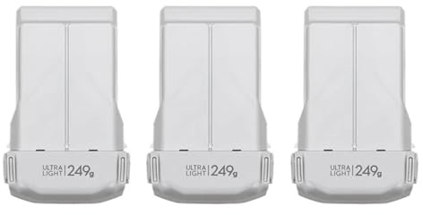 Drone Battery. Compatible for DJI, Mini 4 Pro/Mini 3 Pro, 34 Mins Flight Time, Smart Power Management, Lightweight Under 249g, Safe Li-ion with Fast Charging ﻿(3 Pieces)