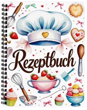 Carpeta de libro de recetas | Carpeta de recetas de libro de cocina familiar - Organizador de dieta de tapa dura, accesorios de cocina para hornear alimentos vegetarianos, ensaladas, cenas, postres