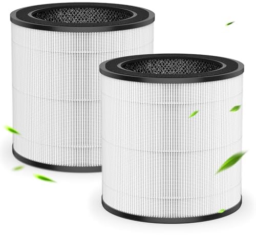 2 Pezzi FY0194/30, FY0293/30 Filtro di Ricambio, Compatibile con Perfiltro Purificatore D'aria Philips Serie 800 AC0830/10, AC0820/10, AC0819/10 e AC0951/13, Filtro HEPA 3 in 1
