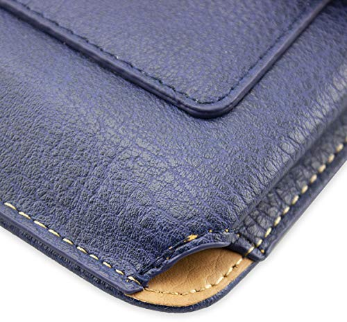 caseroxx Handy Tasche Outdoor Tasche für Land Rover Explore, mit drehbarem Gürtelclip in blau