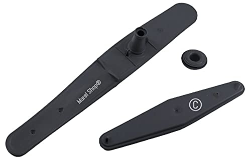 Marel Shop® - Kit Pale Spruzzatore Girante Mulinello Inferiore per Lavastoviglie compatibili con Smeg