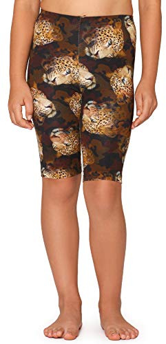 Merry Style Mädchen Kurze Leggings MS10-406(Gepard,128)