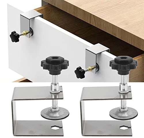 MOUMOUTEN Pinces D'installation pour Façade De Tiroir, Pince Universelle pour Armoire De Gabarit, Outils De Positionnement De Guide De Trou De Forage pour Montage De Tables De Charpentier