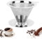 Kaffeefilter Edelstahl Kaffeefilter Wiederverwendbar Professioneller Kaffeefilter Aus Edelstahl Für Manuelle Produktion Kaffeezubereitung Verwendet, Kaffefilter Leicht Zu Reinige