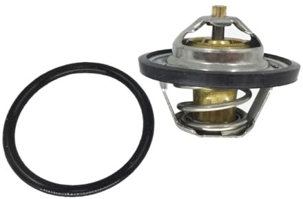 Hajus 1211172 Thermostat 92°C mit Dichtung Kompatibel mit OPEL Astra F G Corsa A B Vectra A B Kadett E Meriva Vectra A 1.4 1.6