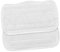 COLLBATH 2 Pz Copertura per Scopa a Vapore Pulitore a Vapore Scopa di Squalo Scopa e Secchio Piroscafo Ricarica del Maniglia Kit Jet Squalo Mop Pad Vuoto Fibra Bianca