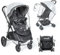 Orzbow Universal Regenschutz Kinderwagen, Atmungsaktiv Kinderwagen Regenschutz mit Fenster, Geruchlos Regenschutz Buggy mit Lebensmittelgeeignetes EVA, Bequemer Einbau, Extrem Wasserdicht, PVC Schwarz
