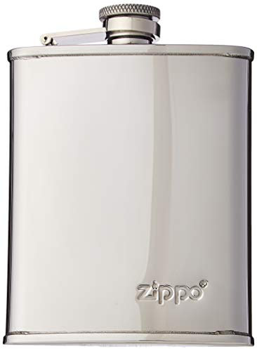 Zippo Hip Flasque Mixte, Chrome Poli, M