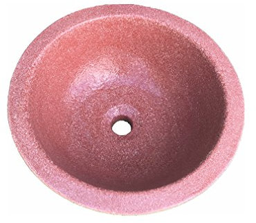 LAVABOS o FREGADEROS RÚSTICOS - 46 CM DE DIÁMETRO - MUY RESISTENTES Y ECONÓMICOS (ROJO MOLINAZA)