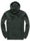 Plain Pullover Hoodie Hooded Top Unisex Mens Ladies Hooded Sweatshirts Bottle Green, M
