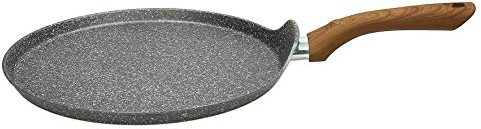 Tognana PORZELLAN V7758CRMGRW CM28 GRANCHEN Marble Crepe Pan Grey