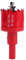 Utoolmart Scie cloche bimétallique 35 mm Lame de scie cloche en acier haute vitesse M42 Profondeur de coupe de 25 mm avec poignée triangulaire pour panneau de fibres de bois en plastique
