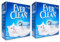 Ever Clean Extra Strong Clumping Cat Litter Unscented 2x10L -Extreme Premium Lock In Odour, Triple Action Deodorizer And Vibrant Feline Freshness Self Cleaning Litter, Fresh And Hygienic