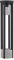Lucande Außenleuchte Overa (spritzwassergeschützt (Modern) in Alu aus Aluminium (1 flammig, E27) - Wegeleuchte Pollerleuchte Wegelampe Sockelleuchte