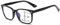 Suertree Bifocal Reading Glasses Blue Light Blocking Eyeglasses Unisex Eyewear Antipatigue Glasses Multifocal Vision Correction Glasses, 1 pezzo 8082c1, 1.0X