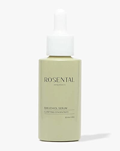 Rosental Organics Bakuchiol Serum (30ml) - Gesichtspflege gegen Unreinheiten & Akne - Anti-Aging Gesichtsserum - Klare Haut - Retinol Alternative - 100% Vegan & Naturkosmetik - Made in Österreich