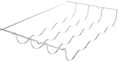 M SHOP ITALIA Portabottiglie per frigorifero misure 458 x 290,5 x 69 mm Cromato compatibile con Bosch Siemens KSZ10030 KS10Z030 00704339 11010062 (1 pezzo) NON ACQUISTATELO PER ALTRI MARCHI!