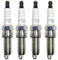 Toiumops Zündkerzen für Hyundai I20 I30 I35 IX20, Kia Pro Cee'd Carens Soul Venga Rio 1.4/1.6, 4Pcs Platin Zündkerze 18855-10060