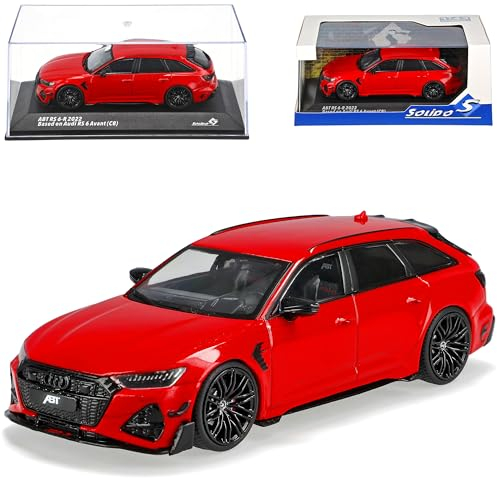Generisch A*U*D*I A6 RS6 ABT 6-R C8 Avant Kombi Kombi Misano Modell Ab 2018 1/43 Solido Modell Auto