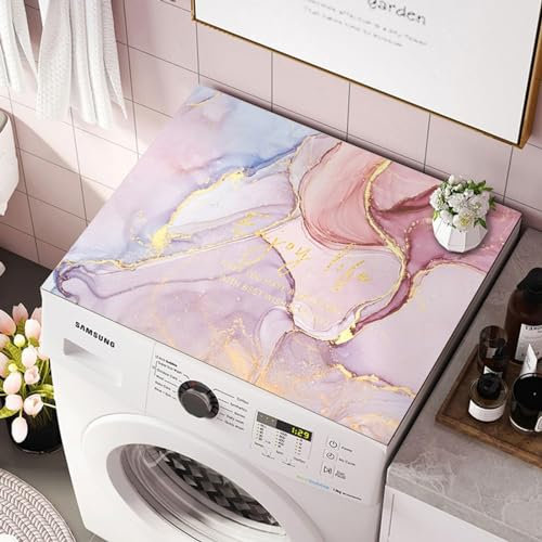 Tappetino per lavatrice, copri lavatrice, tappetino antiscivolo, tappetino lavatrice per copertura frigorifero, protezione superiore lavatrice antipolvere
