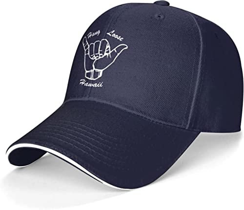Hawaii Hang Loose Baseball Cap, Klassische verstellbare Mütze