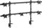 HFTEK - Monitor Tischhalterung für 5 Monitore bis 27/32 Zoll Bildschirme 8kg pro Arm,Höhenverstellbar, Neigbar Schwenkbar, Drehbar VESA 75 100 - MS625C-N - Individuell umrüstbar