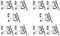 Ronlok 10x Oil Pump Gear Heating Oil Filter Line Set for MS 180 170 MS180 MS170 018 017 Chainsaw Parts 11236407102
