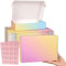 Shipping Boxes for Packaging 9x6x2, 30 Pack Colorful Corrugated Cardboard Boxes, Paper Mailing Boxes for Small Business