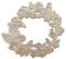 Metall-Stanzformen mit Blumenkranz, Schablonen für Scrapbooking, dekorative Prägung, Papier, Karten, Vorlage, Dekoration, Stanzformen