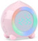 Dh2yjnbf3 Réveil Simulateur de Lever de Soleil de réveil numérique d'enfants avec la Lampe de veilleuse de LED for Le garçon Réveil Analogique(Pink)