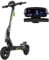 Electric Scooter Adults, E Scooter with HD Touchdscreen Display, Super Fast Speed, 40-50Km Range, 48V/15.6Ah Battery, Dual Suspension, Turn signals,10'' Tubeless Tires