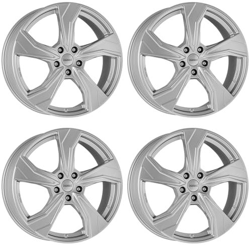 4x Dezent Felgen KB silver 6.5Jx16 ET46 5x114.3 kompatibel mit KIA Carens Ceed Magentis Niro Opirus Optima Pro Ceed Soul Sportage Venga Xceed