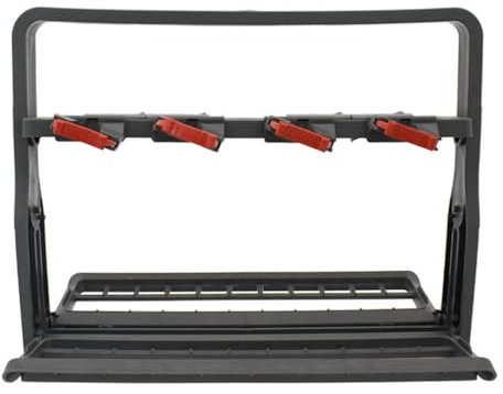 VIVIWI Support de verre pour lave-vaisselle - Panier en verre pour verres à vin et verres à pied avec rangement flexible et design Softgrip