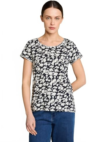 Tom Tailor Damen T-Shirt mit weitem Rundhalsausschnitt