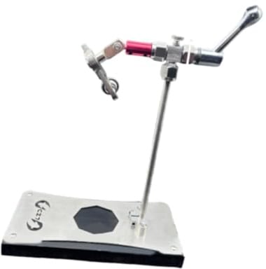 perfk Morsetto per Montaggio Mosche, Attrezzatura da Pesca Professionale, Tavolo per Montaggio Mosche con Rotazione a 360 Gradi, Accessori per la