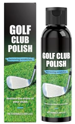 Golf Club Scratch Remover & Polishing Solution – Golf Club Cleaner And Shine Restorer, Scratch Repair & Polisher For Irons, Wedges, And Drivers, Maintenance & Care Kit