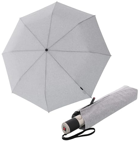 Knirps Taschenschirm C.241 Chrome Matt Medium Duomatic - Melange Grey