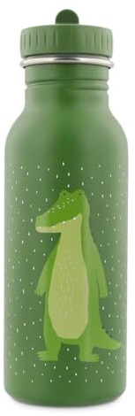 Trixie Botella para niños de 500 ml, botella de agua para guardería, antigoteo